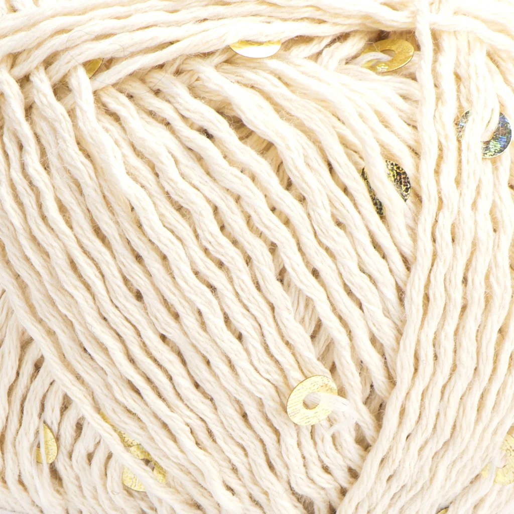YarnArt Cotton Gold Paillettes 7103