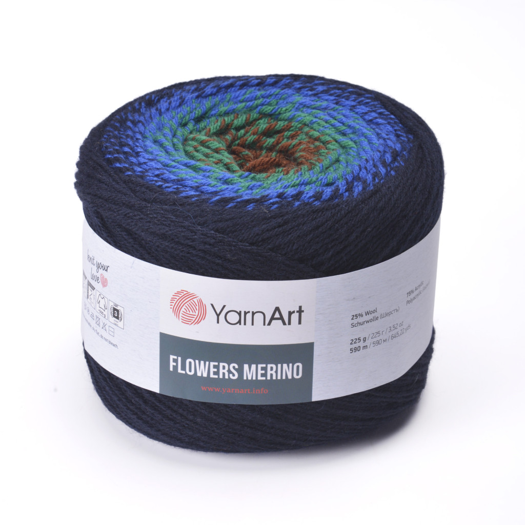 YarnArt Flowers Merino 554