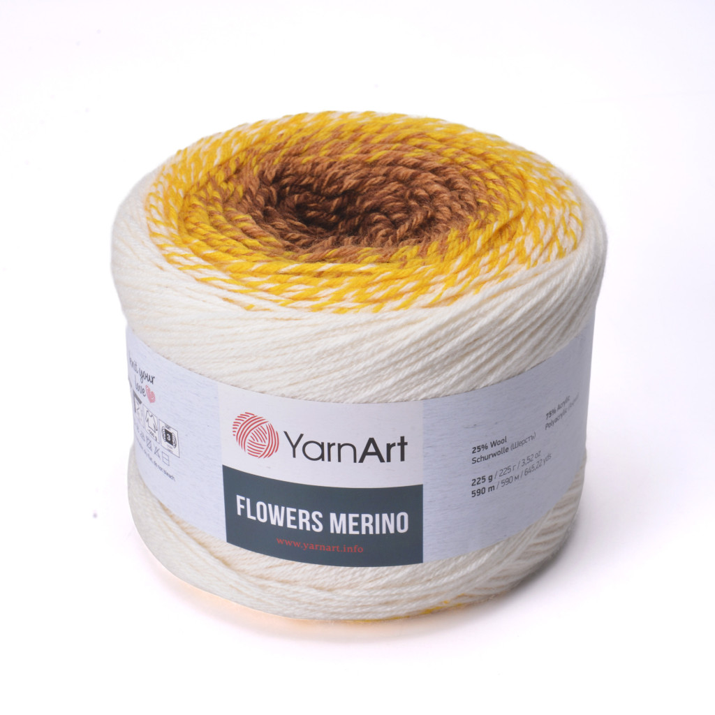 YarnArt Flowers Merino 555