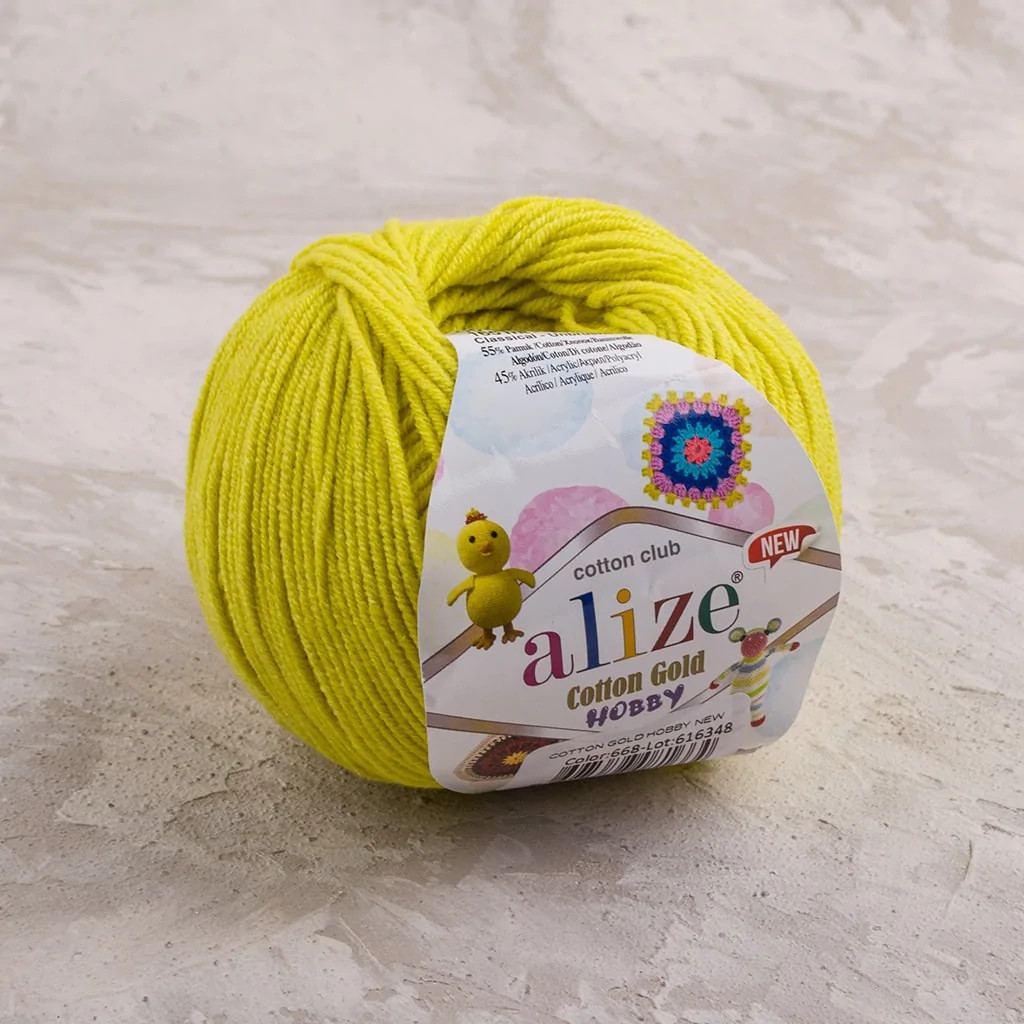 Alize Cotton Gold Hobby 668