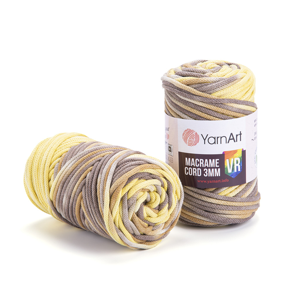 YarnArt Macrame Cord 3mm VR 914