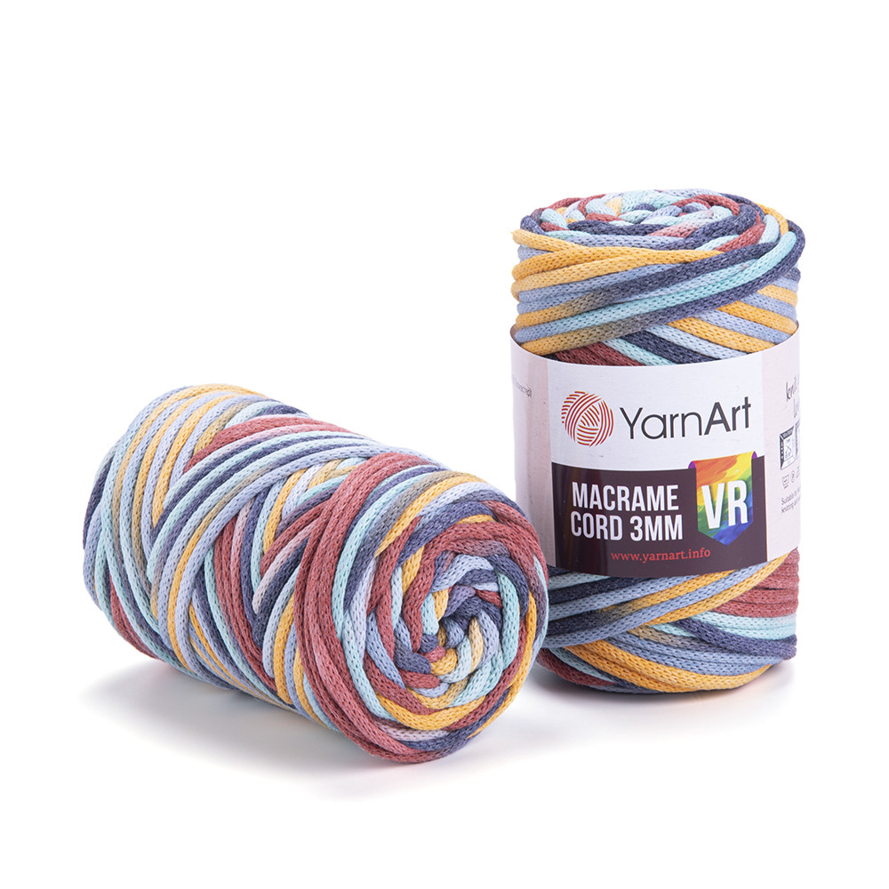 YarnArt Macrame Cord 3mm VR 925