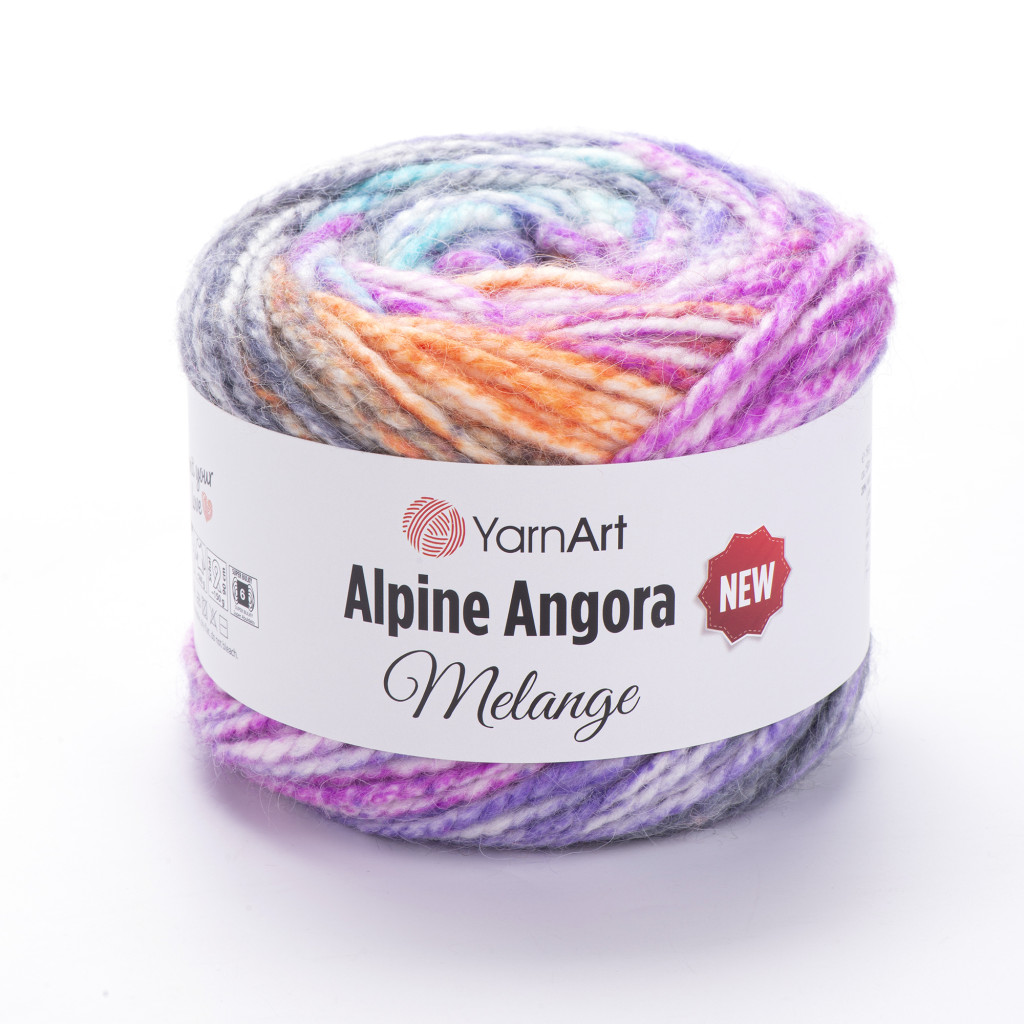 YarnArt Alpine Angora Melange 6415